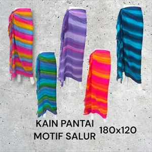 Kain Pantai motif Salur dari bali