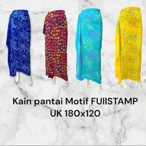 Model Kain Pantai Motif Fullstamp