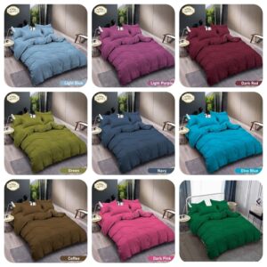 VALLERY Quincy - Set Bedcover Katun Quincy Vallery ukuran 180 x 200 T30 Motif