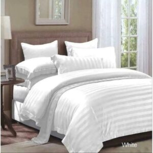 Vallery Quincy - Bed Cover Queen 160x200 Tinggi 30 Polos Emboss