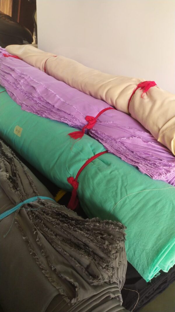 Kain Rayon Material Polos/ukuran 30.50.100meter - Gambar 4