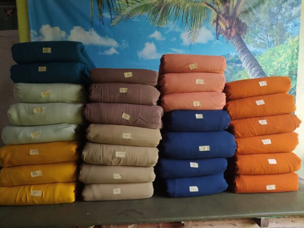 Kain Rayon Material Polos/ukuran 30.50.100meter