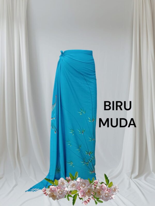 KAIN PANTAI UK 200X120 MOTIF PESUT RUMBAI - Gambar 3