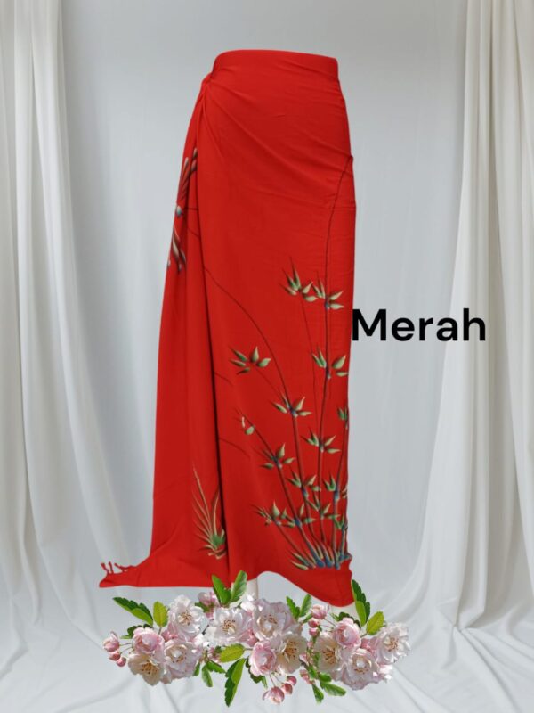 KAIN PANTAI UK 200X120 MOTIF PESUT RUMBAI - Gambar 7